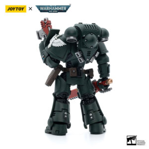 Dark Angels Intercessors Sergeant Rakiel Action Figure Back View