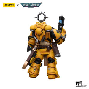 Imperial Fists Bladeguard Veteran Action Figure Back View