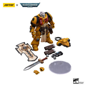 Imperial Fists Bladeguard Veteran Action Figure Contents