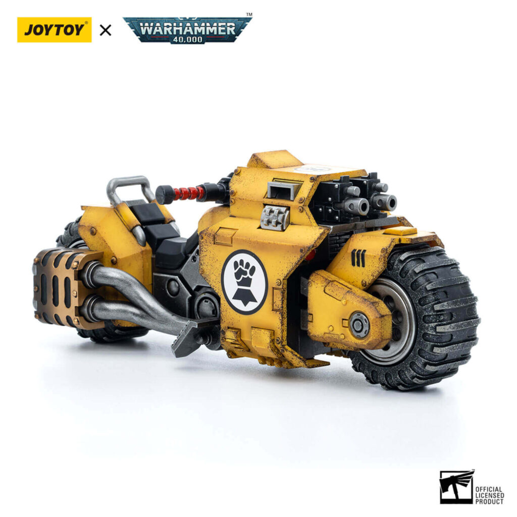 Imperial Fists Raider-pattern Combat Bike Action Figure