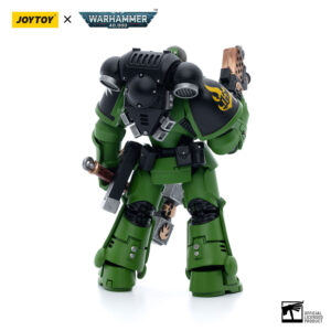 Salamanders Assault Intercessors Sergeant Krajax Action Figure Back View