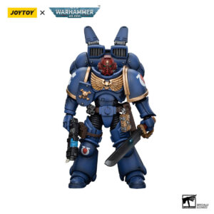 Sergeant with plasma pistol and power sword Action Figure Front View
