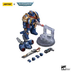 Ultramarines Captain with Jump Pack Action Figure Contents