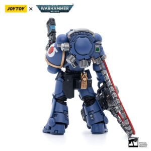 Ultramarines Hellblasters Sergeant Ulaxes Action Figure Back View