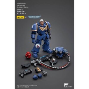 Ultramarines Hellblasters Sergeant Ulaxes Action Figure Contents