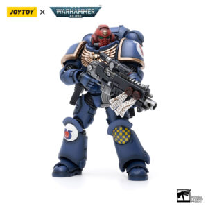 Ultramarines Heroes of the Chapter Brother Veteran Sergeant Castor Action Figure Front View