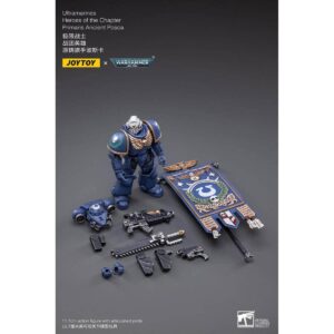 Ultramarines Heroes of the Chapter Primaris Ancient Posca Action Figure Contents