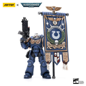 Ultramarines Heroes of the Chapter Primaris Ancient Posca Action Figure Front View