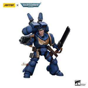 Ultramarines Jump Pack Intercessors Squad Intercessor 2 Action Figure Front View