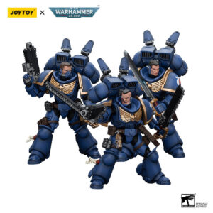 Ultramarines Jump Pack Intercessors Squad SET OF 3 Action Figures