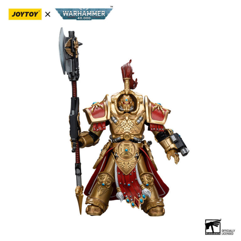 Adeptus Custodes Allarus Custodian with Castellan Axe Action Figure