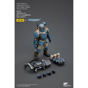 Astra Militarum Tempestus Scions 55th Kappic Eagles Plasma Gunner Action Figure Contents