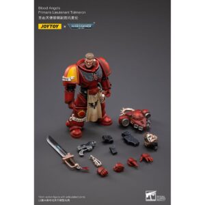 Blood Angels Primaris Lieutenant Tolmeron Action Figure Contents