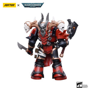 Chaos Space Marines Red Corsairs Exalted Champion Gotor the Blade Action Figure Back View