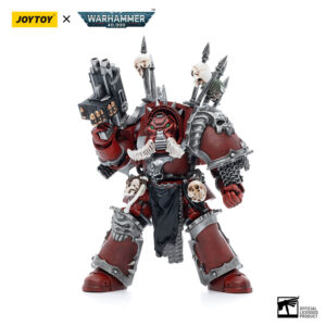 Chaos Space Marines Word Bearers Chaos Terminator Garchak Vash Action Figure Front View