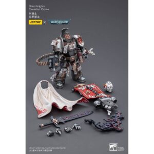 Grey Knights Castellan Crowe Action Figure Contents