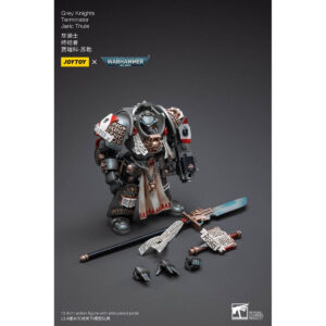 Grey Knights Terminator Jaric Thule Action Figure Contents