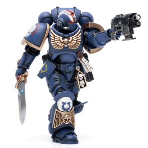 Heroes of the Chapter Primaris Lieutenant Erastus Action Figure Front View