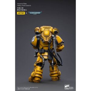 Imperial Fists Heavy Intercessors 01 Action Figure Back View