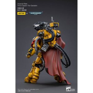 Imperial Fists Third Captain Tor Garadon Action Figure Back View