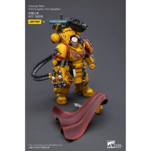 Imperial Fists Third Captain Tor Garadon Action Figure Contents