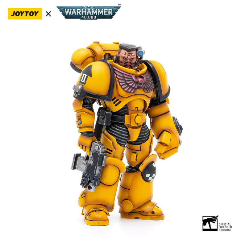 Imperiar Fists Intercessors Brother Sergeant Sevito Action Figure