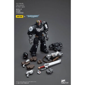 Iron Hands Intercessors Brother Ignar Action Figure Contents