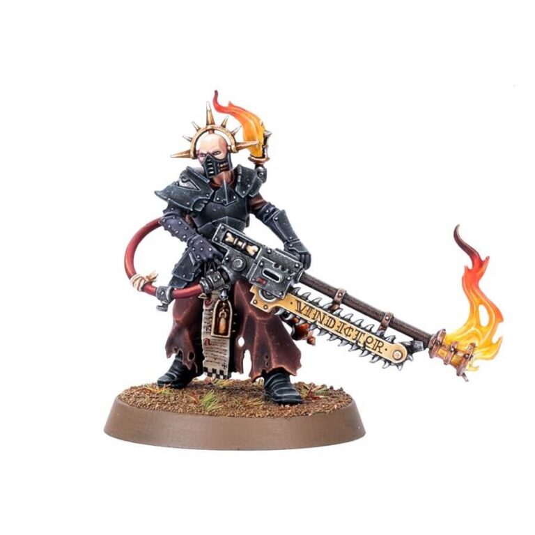 Ministorum Priest with Vindictor Model