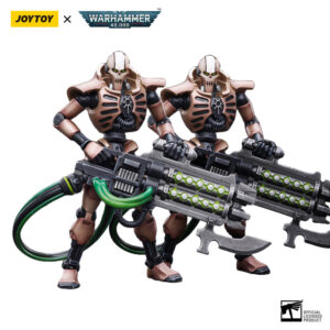 Necrons Szarekhan Dynasty lmmortal with Gauss Blaster Action Figure