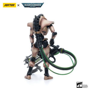 Necrons Szarekhan Dynasty lmmortal with Gauss Blaster Action Figure Back View