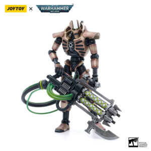 Necrons Szarekhan Dynasty lmmortal with Gauss Blaster Action Figure Front View
