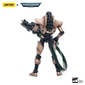 Necrons Szarekhan Dynasty lmmortal with Tesla Carbine Action Figure Back View