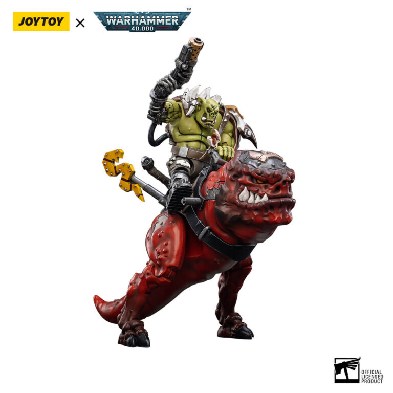 Orks Squighog Nob On Smasha Squig Action Figure