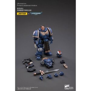 Primaris Lieutenant Amulius Action Figure Contents