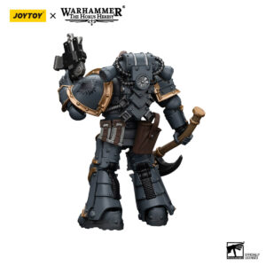 Space Wolves Grey Slayer 1 Action Figure Back View