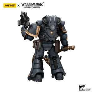 Space Wolves Grey Slayer 3 Action Figure Back View