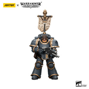 Space Wolves Grey Slayer with Legion Vexilla Action Figure Front View
