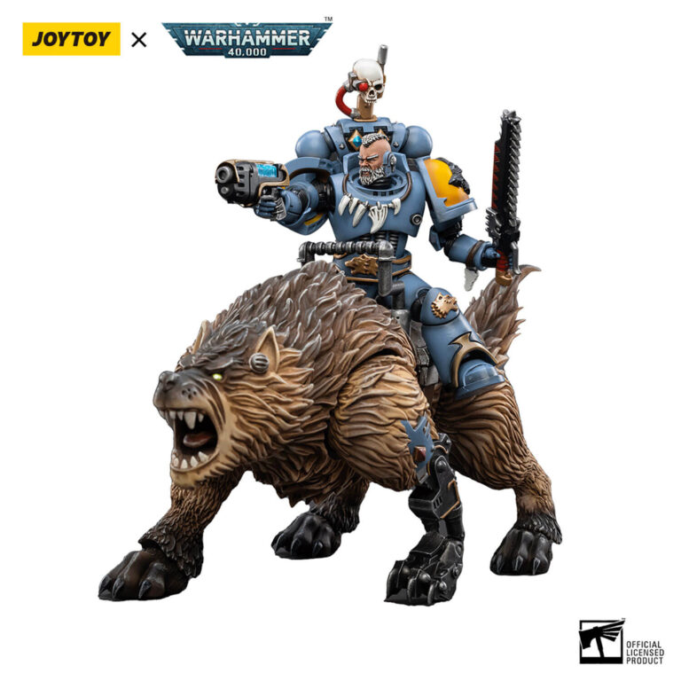 Space Wolves Thunderwolf Cavalry Bjane Action Figure