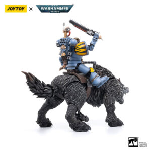 Space Wolves Thunderwolf Cavalry Frode Action Figure Back View