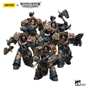 Space Wolves Varagyr Wolf Guard Squad - Set Of 5 Action Figures