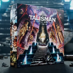 The Box of the 5th edition of the Talisman board game