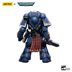 Ultramarines Primaris Assault Veteran Intercessor Action Figure Back View