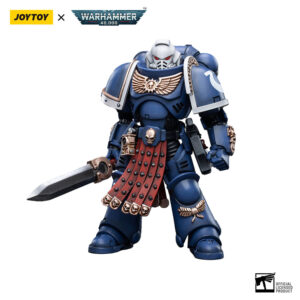 Ultramarines Primaris Assault Veteran Intercessor Action Figure Front View