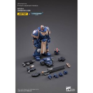 Ultramarines Primaris Lieutenant Horatius Action Figure Contents