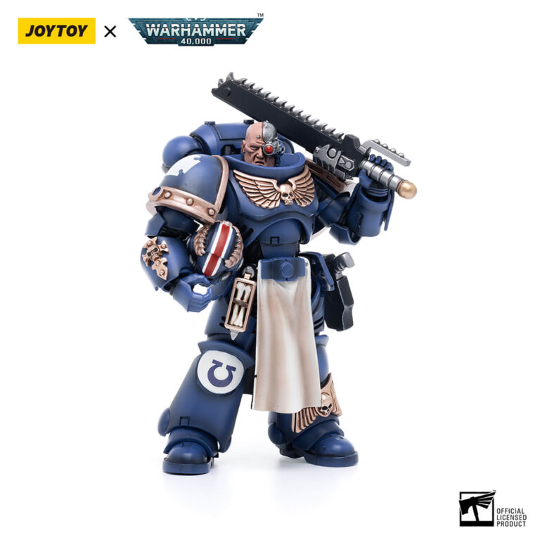 Ultramarines Primaris Lieutenant Horatius Action Figure Front View