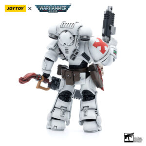 White Scars Assault lntercessor Brother Batjargal Action Figure Back View