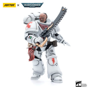 White Scars Assault lntercessor Brother Batjargal Action Figure Front View