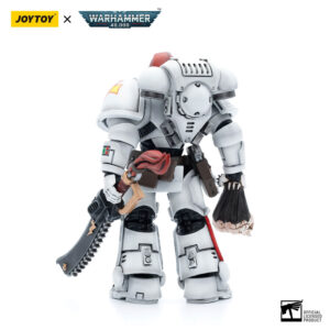 White Scars Assault lntercessor Sergeant Tsendbaatar Action Figure Back View