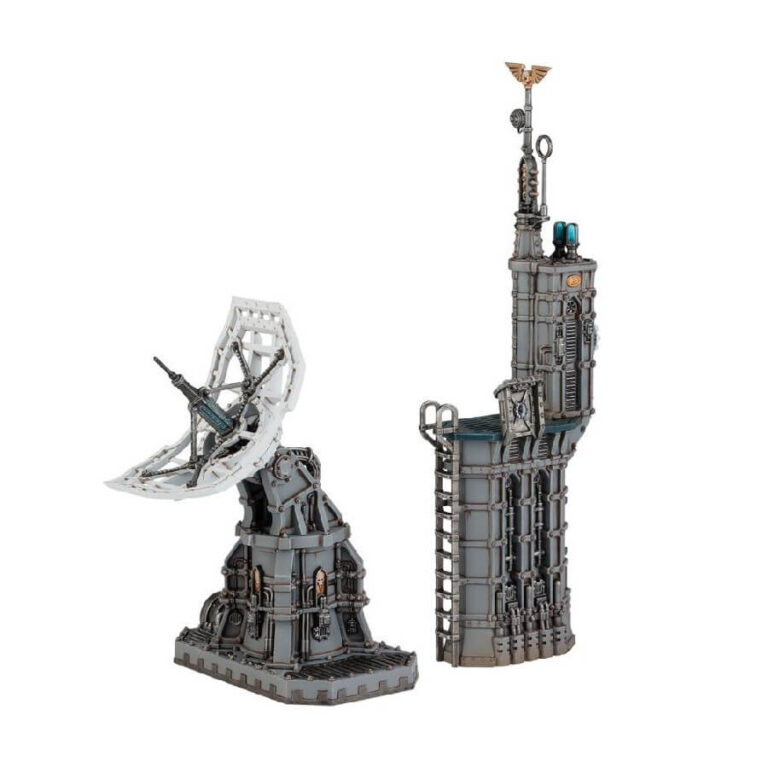 Battlezone_ Fronteris – Vox-antenna and Auspex Shrine Models