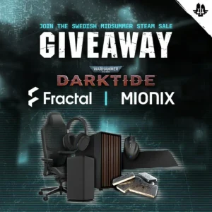 Darktide Teams Up with Fractal and Mionix for Massive Swedish Midsummer Steam Sale Giveaway